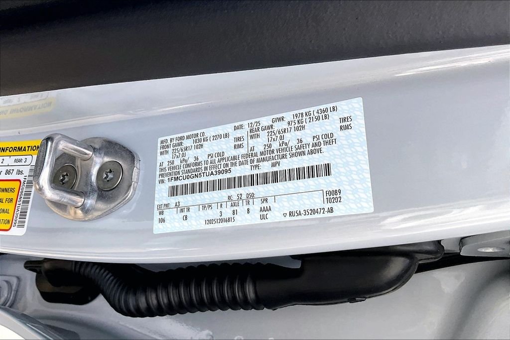New 2026 Space Silver Metallic Ford Active image 11