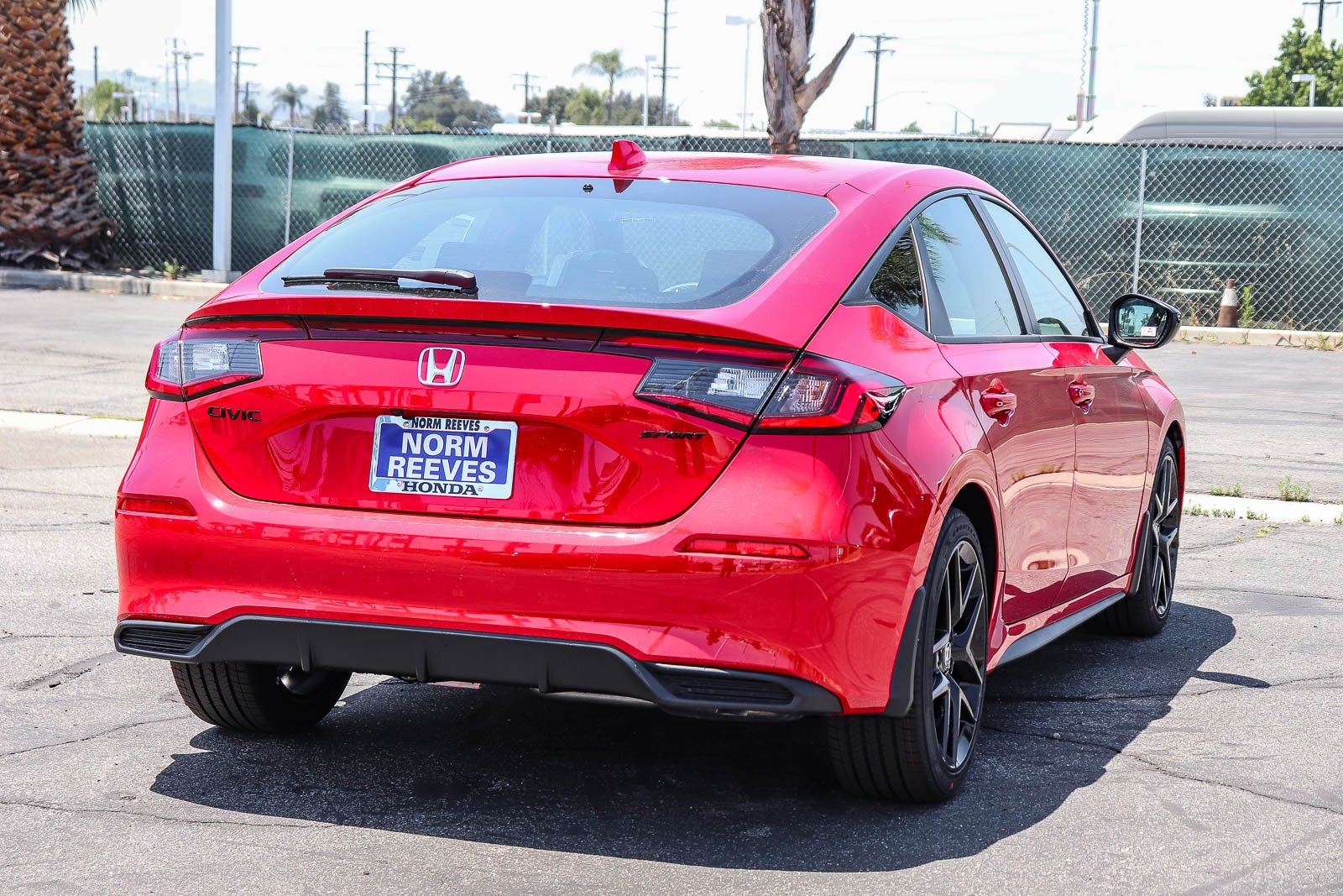 New 2026 Rallye Red Honda Sport CVT image 9