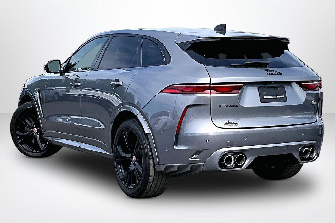 Used 2021 Hakuba Silver Jaguar SVR P550 AWD Automatic image 5