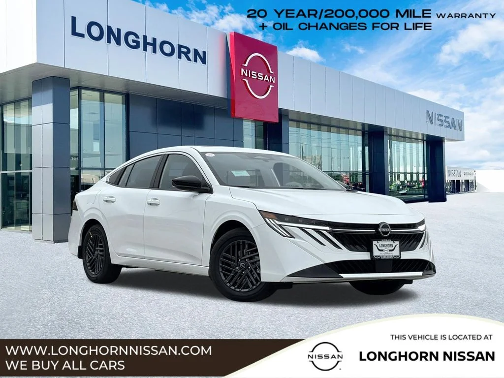 New 2026 White Nissan SV image 1