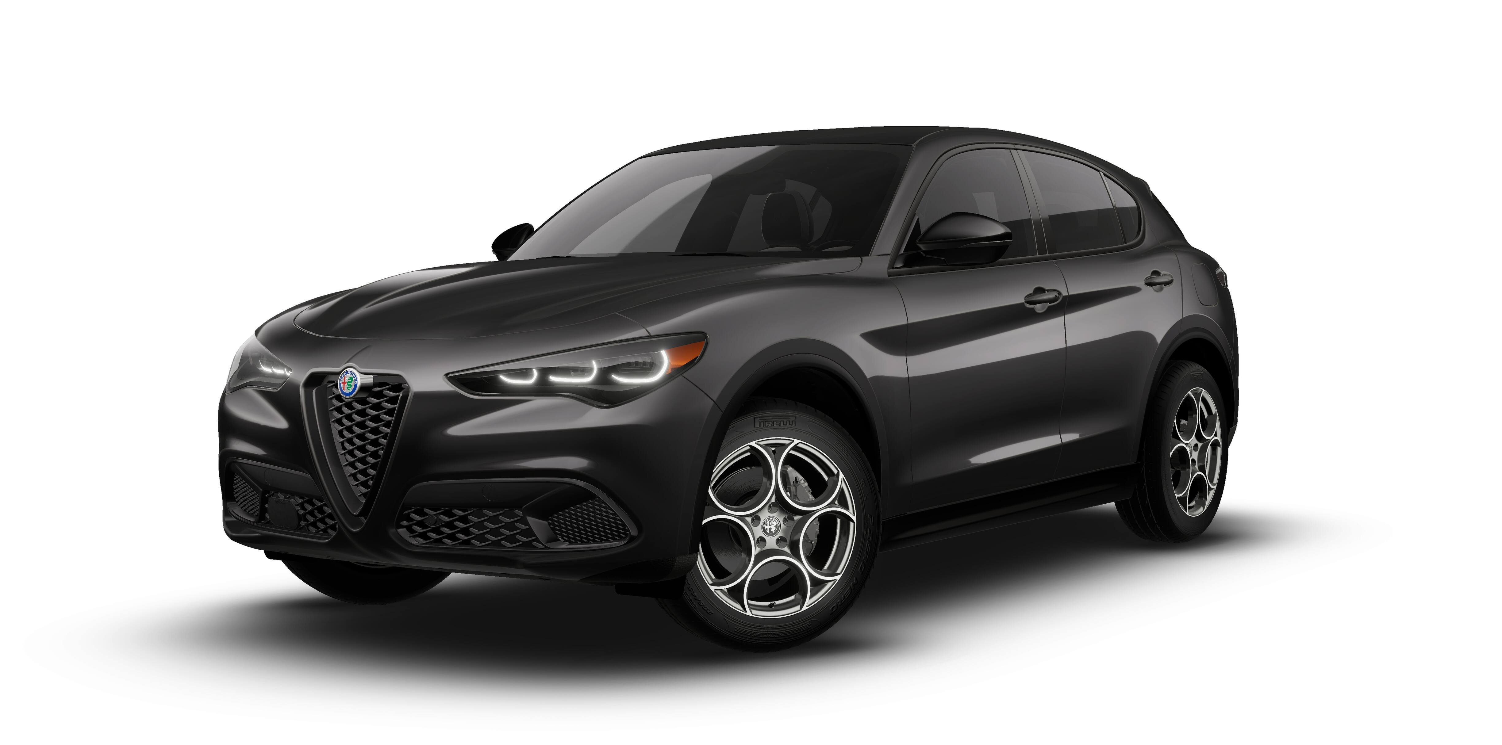 New 2026 Vulcano Black Metallic Exterior Paint Alfa Romeo Base image 13