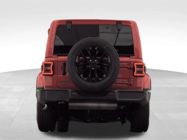 Used 2025 Red Jeep Sahara 4xe image 10