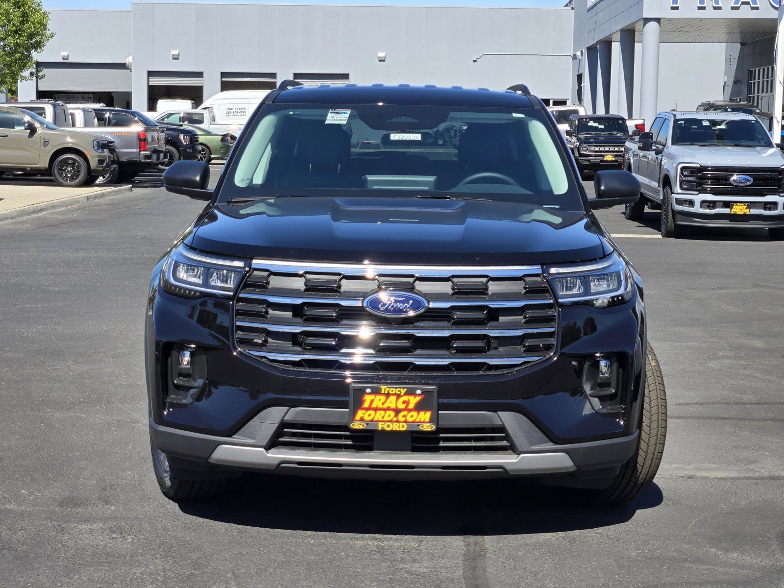 New 2026 Agate Black Metallic Ford Active image 2