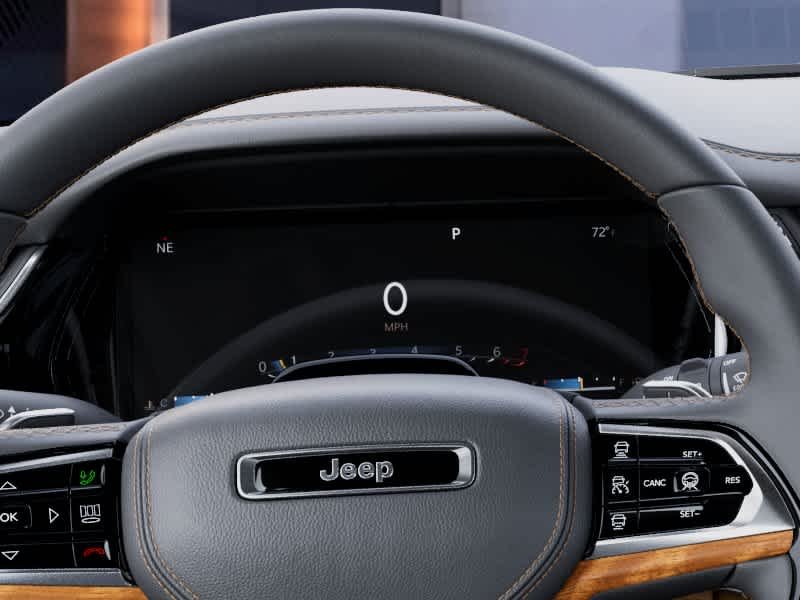 New 2026 Diamond Black Crystal Pearlcoat Jeep Summit image 17