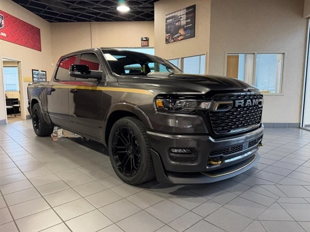 New 2026 Granite Crystal Metallic Clear-Coat Exterior Paint RAM Big Horn image 3