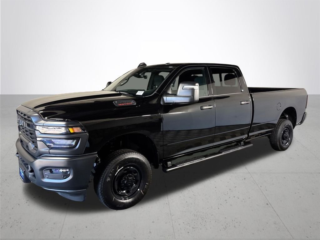 New 2026 Diamond Black Crystal Pearl-Coat Exterior Paint RAM Tradesman image 2