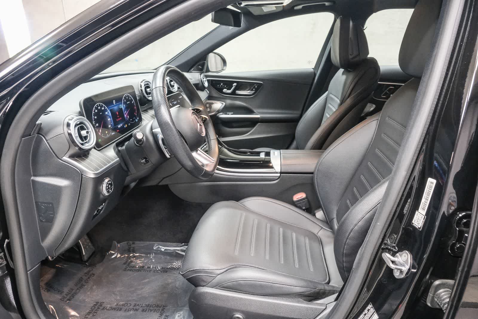 Certified Used 2023 Black Mercedes-Benz C 300 image 22