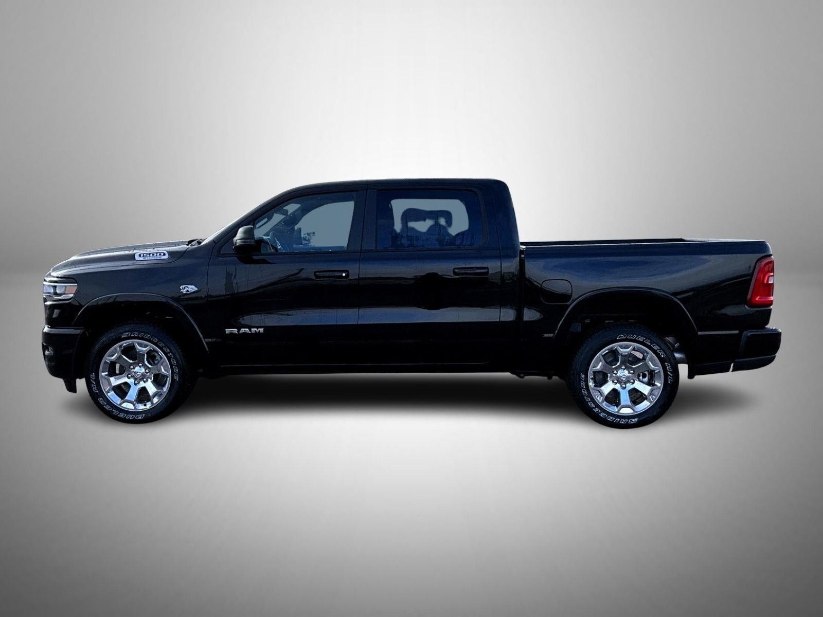 New 2026 Diamond Black Crystal Pearl-Coat Exterior Paint RAM Big Horn/Lone Star image 8