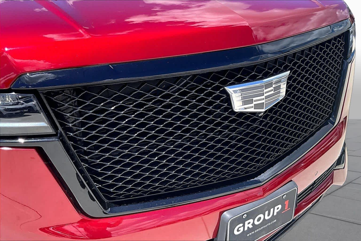 Used 2023 Radiant Red Tintcoat Cadillac 4WD Sport Platinum image 28