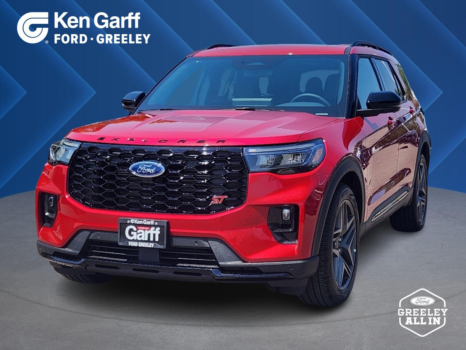 New 2026 Rapid Red Metallic Tinted Clearcoat Ford ST image 1