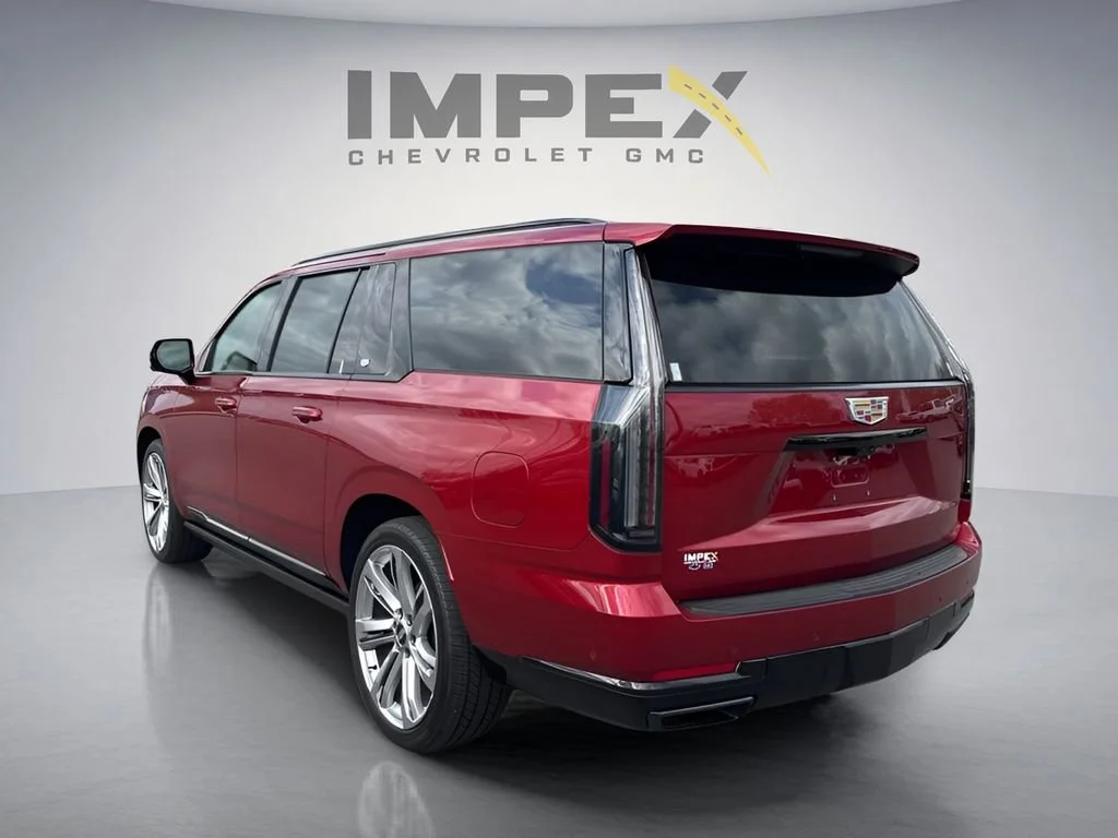 Used 2025 Radiant Red Tintcoat Cadillac Sport Platinum image 3