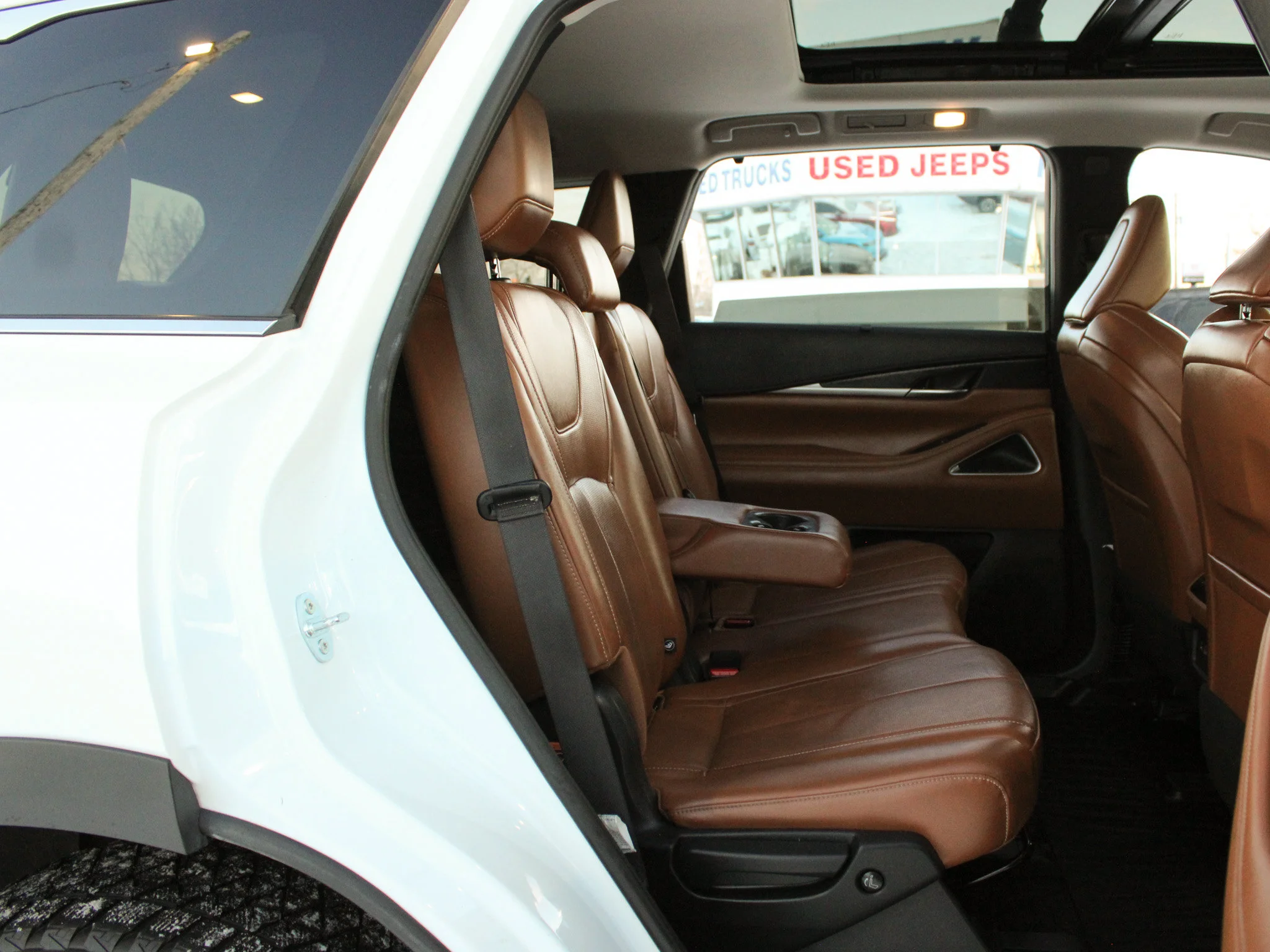 Certified Used 2023 White INFINITI Sensory * No Accidents | Head-Up Display | Heated Brown Seats | Winter Tires | 3M PPF image 21