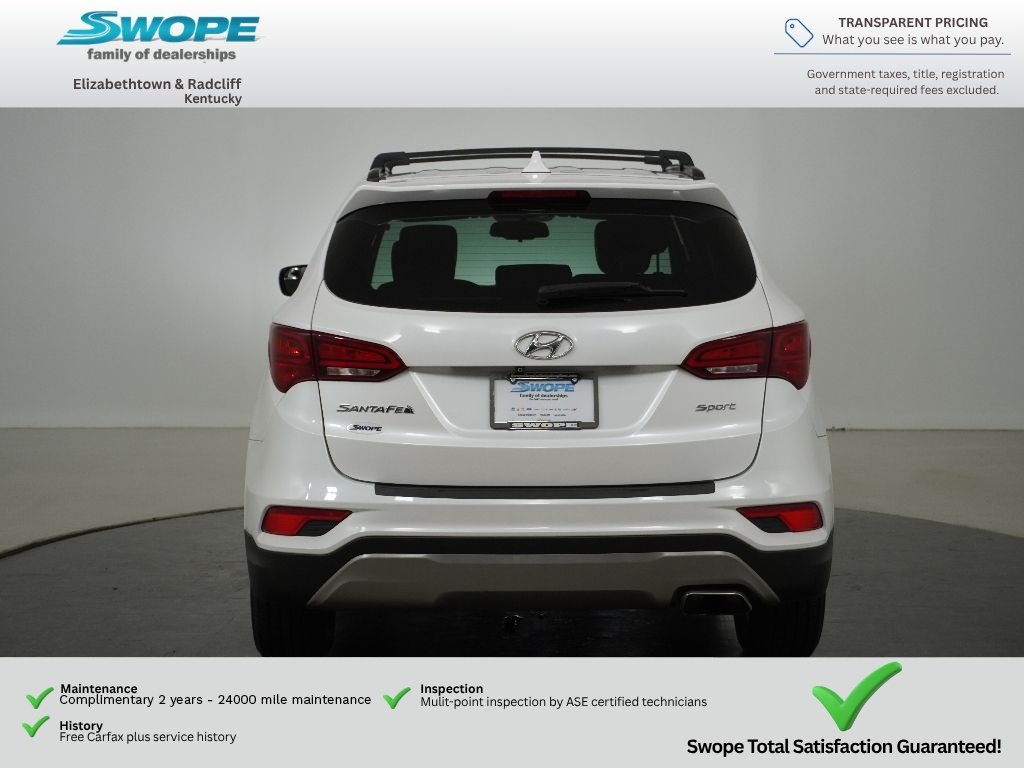 Used 2017 Frost White Pearl Hyundai 2.4L image 4