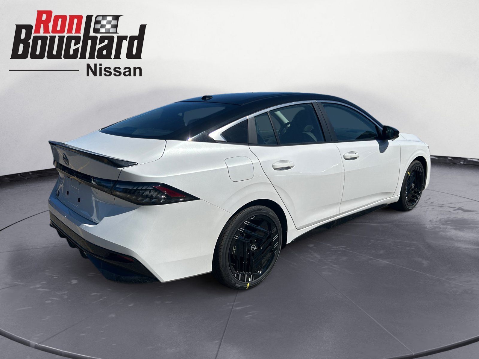 New 2027 Aspen White TriCoat / Super Black Two-tone Nissan SR image 2