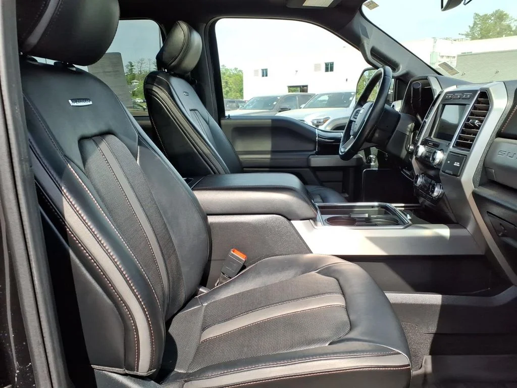 Used 2021 Agate Black Metallic Ford Platinum image 8
