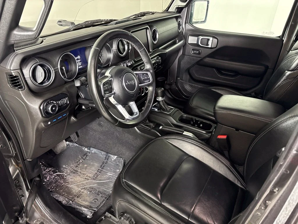 Used 2022 Gray Jeep Unlimited Sahara 4xe image 31