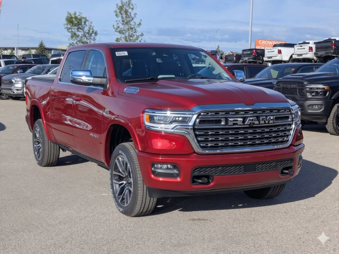 New 2026 Red RAM Limited Longhorn - - 5.7L HEMI V8 - $9K Level A Equip Grp - 14.4 Uconnect NAV - Leather & More! image 2