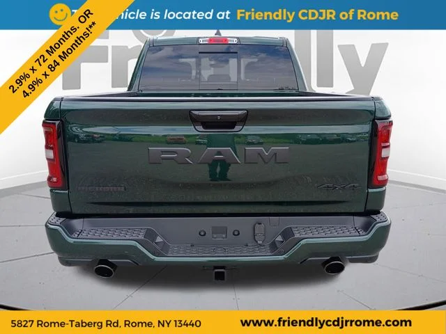 New 2026 Serrano-Green Metallic Exterior Paint RAM Big Horn/Lone Star image 6