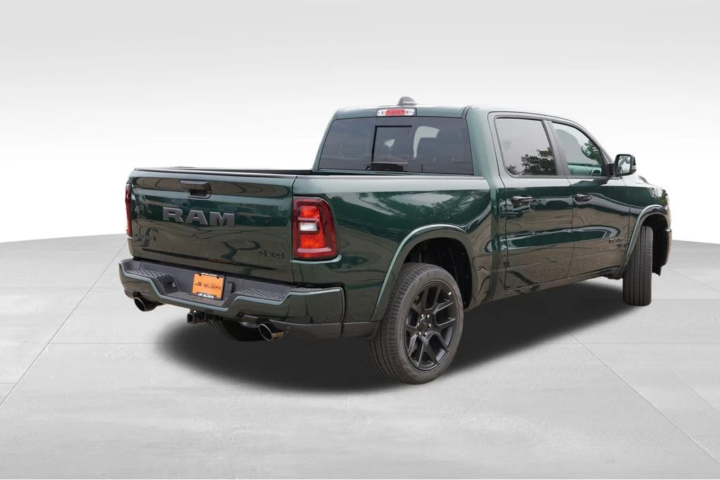 New 2026 Serrano-Green Metallic Exterior Paint RAM Laramie image 3
