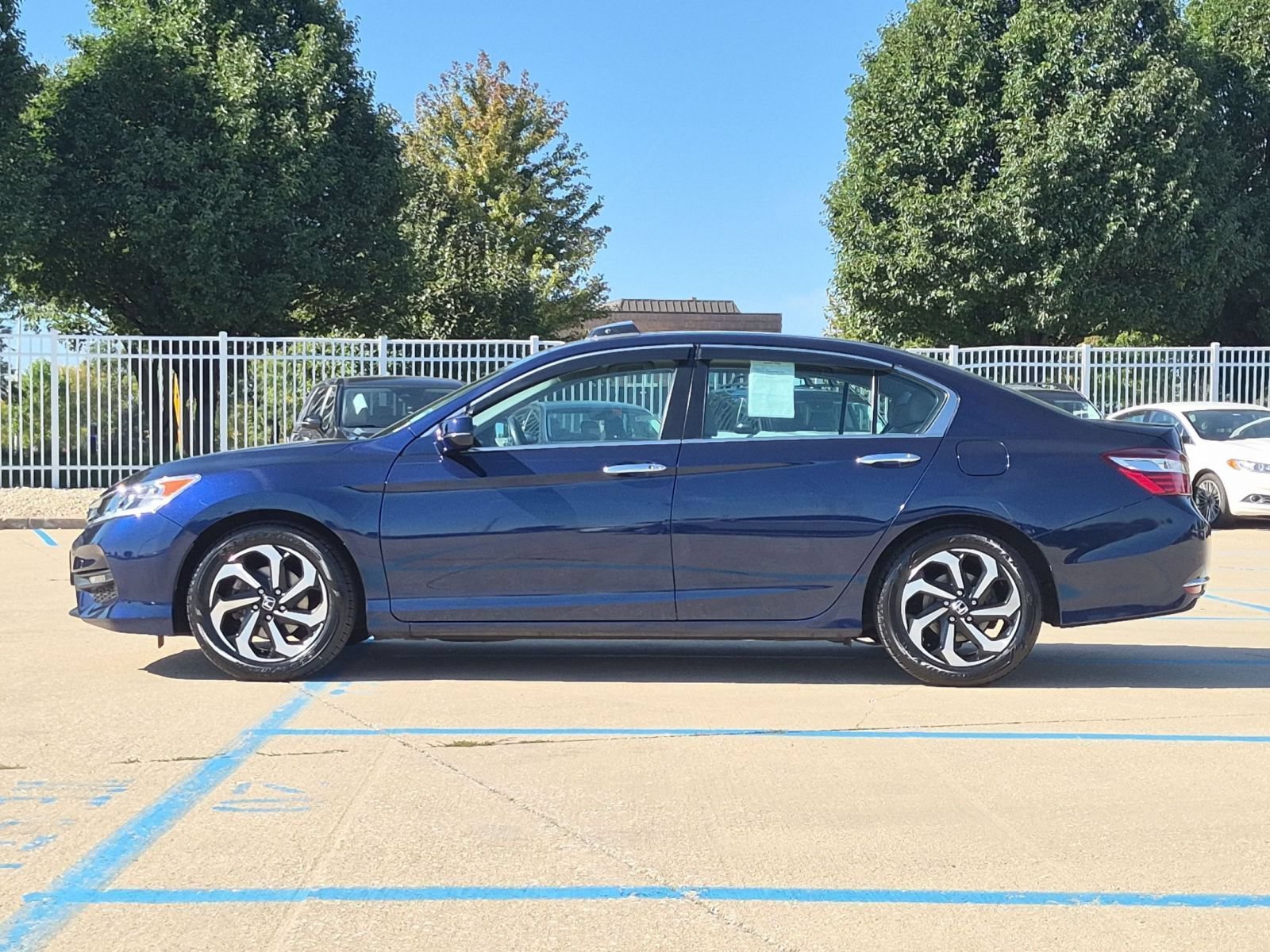 Certified Used 2016 Obsidian Blue Pearl Honda EX-L Sedan image 10