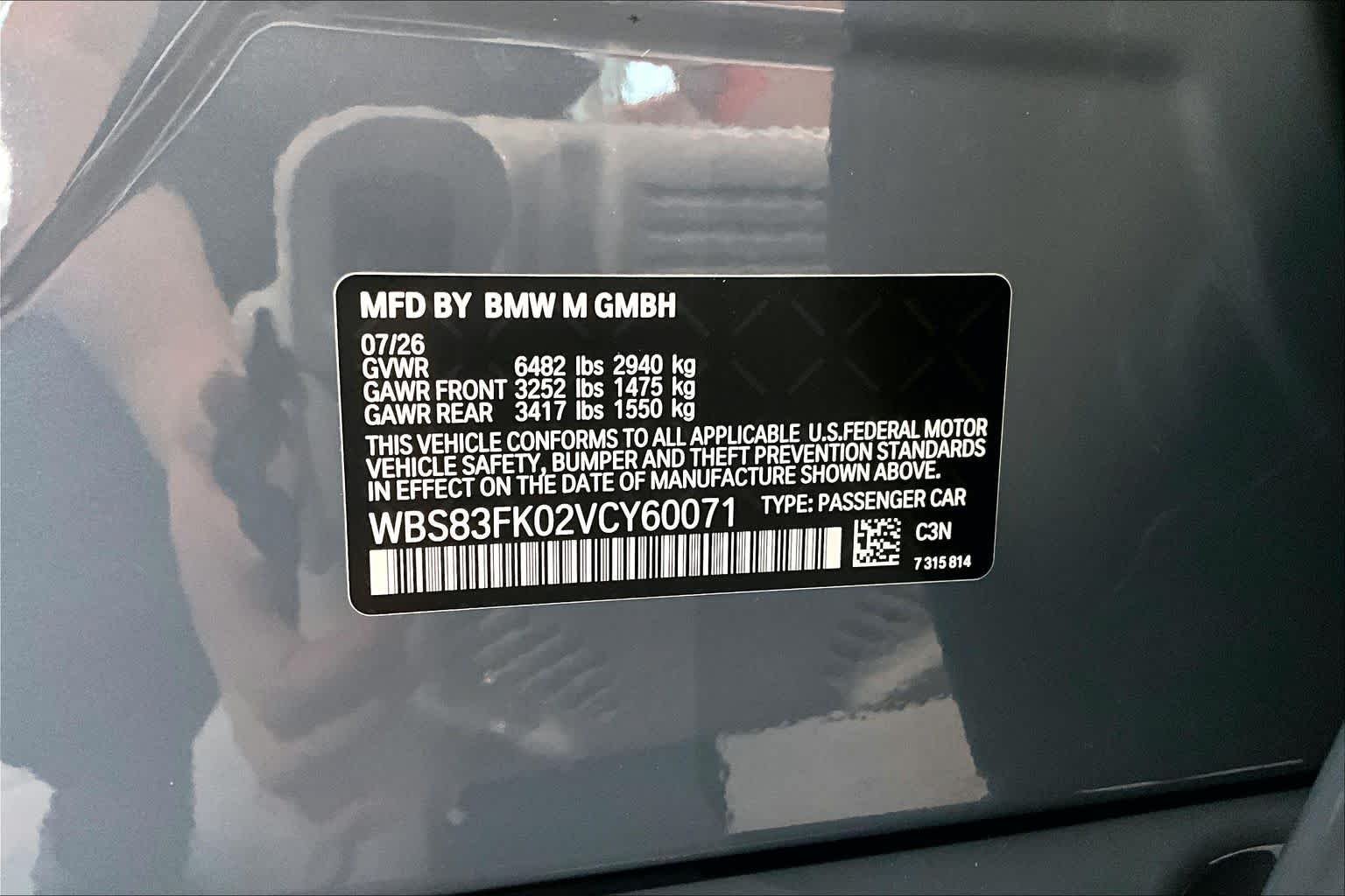 Used 2027 Storm Bay Metallic BMW  image 35