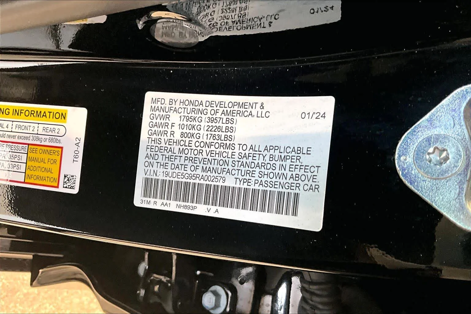 Used 2024 Majestic Black Pearl Acura Type S image 19