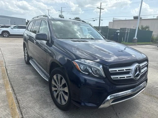 Used 2017 Blue Mercedes-Benz GLS 450 image 4
