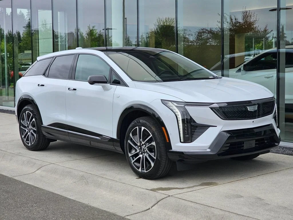 New 2026 Vibrant White Tricoat Cadillac Sport image 7