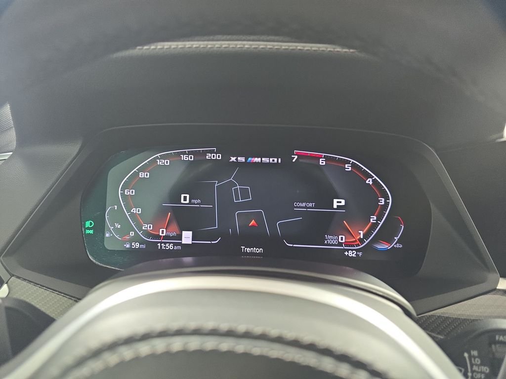 Used 2022 Tanzanite Blue II Metallic BMW M50i image 22
