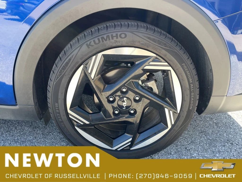 Used 2025 Deep Sea Blue Kia EX image 45