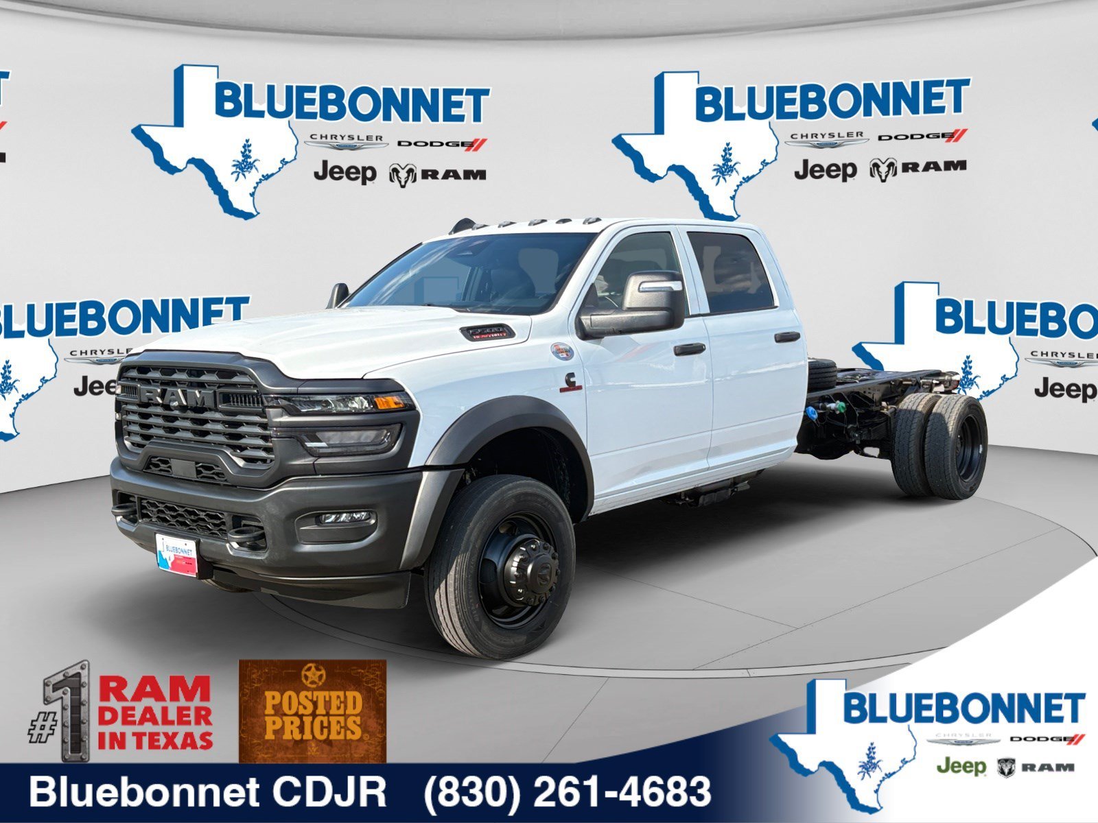 New 2027 Bright White Clear-Coat Paint RAM Tradesman image 1