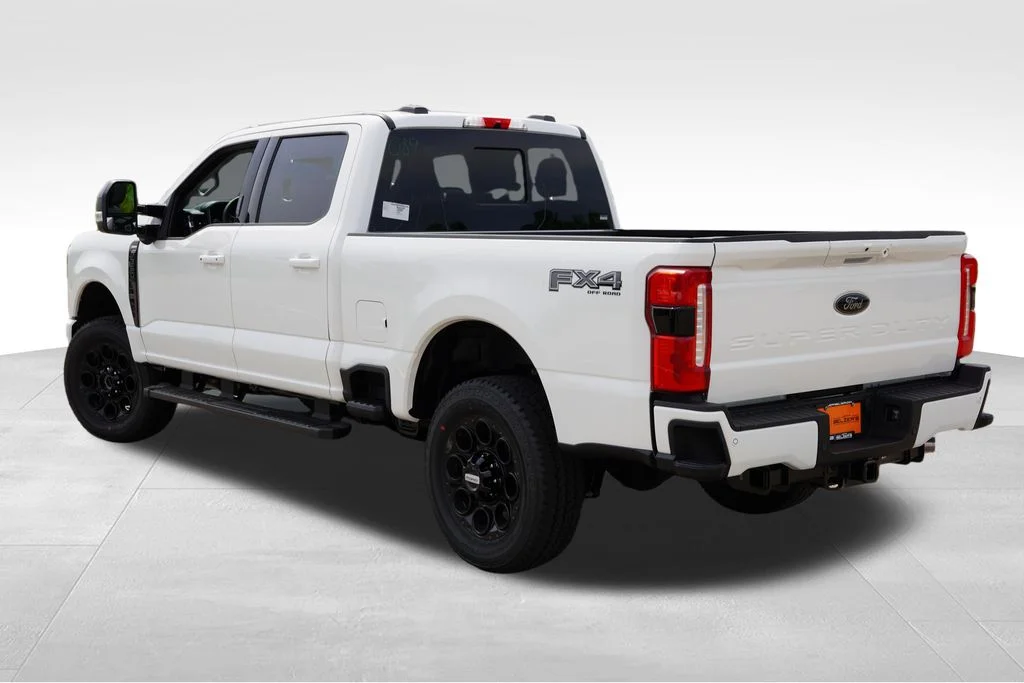 New 2026 Star White Metallic Tri-Coat Ford Lariat image 5