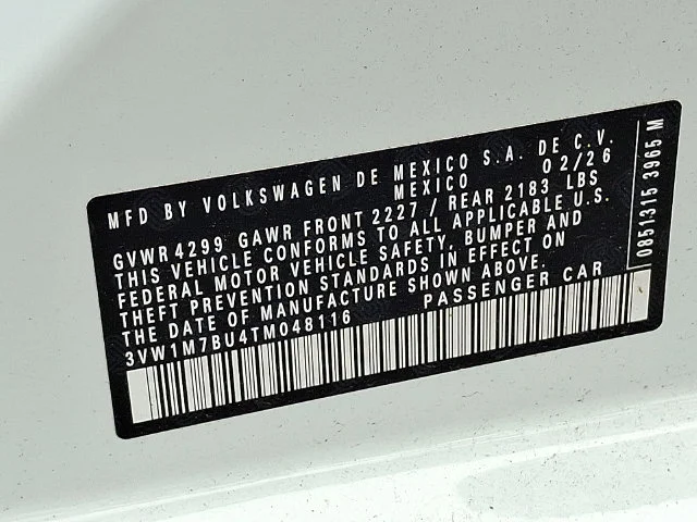 New 2026 White Volkswagen 2.0T Autobahn image 16