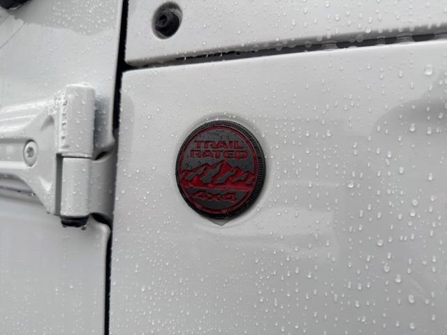 Used 2025 Bright White Clearcoat Jeep Rubicon image 10