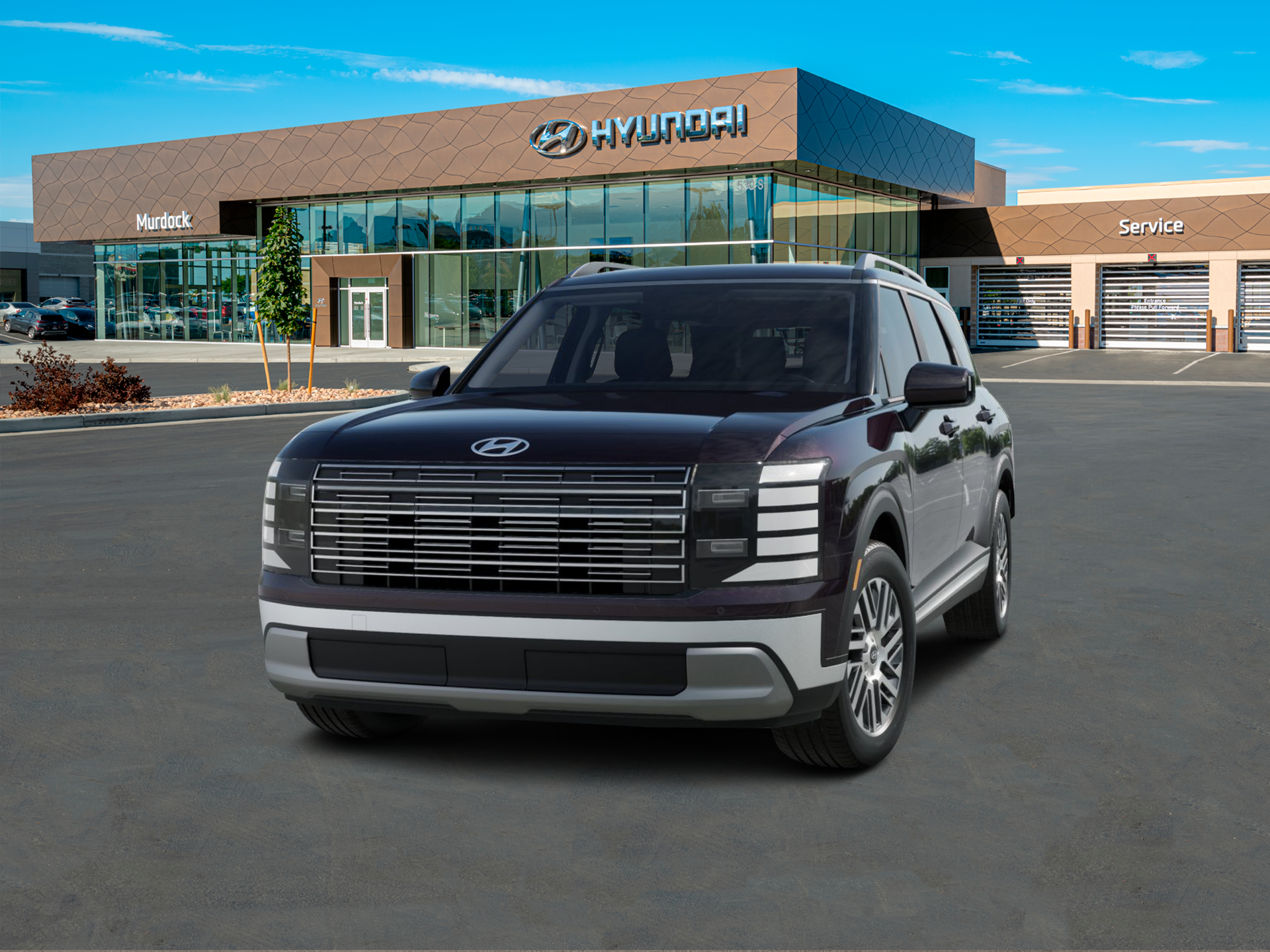 New 2026 Galaxy Maroon Pearl Hyundai SEL AWD image 7