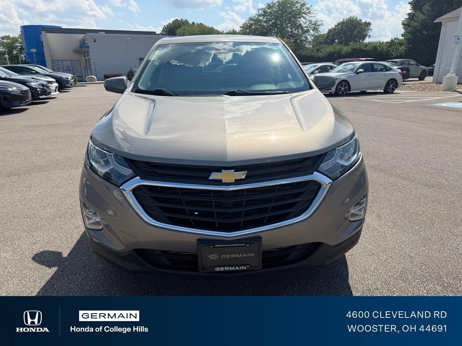 Used 2018 Chevrolet Equinox LT with VIN 3GNAXJEV5JS635632 for sale in Wooster, OH