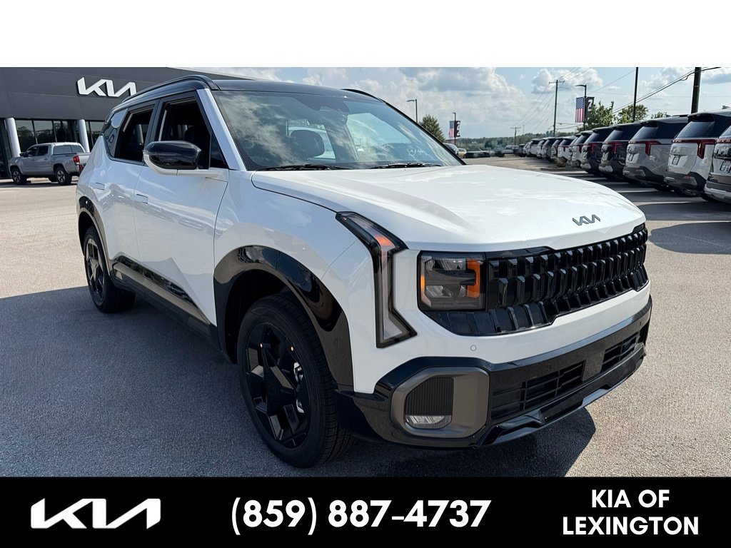 New 2027 Snow White Pearl / Black Roof Kia X-Line S image 1