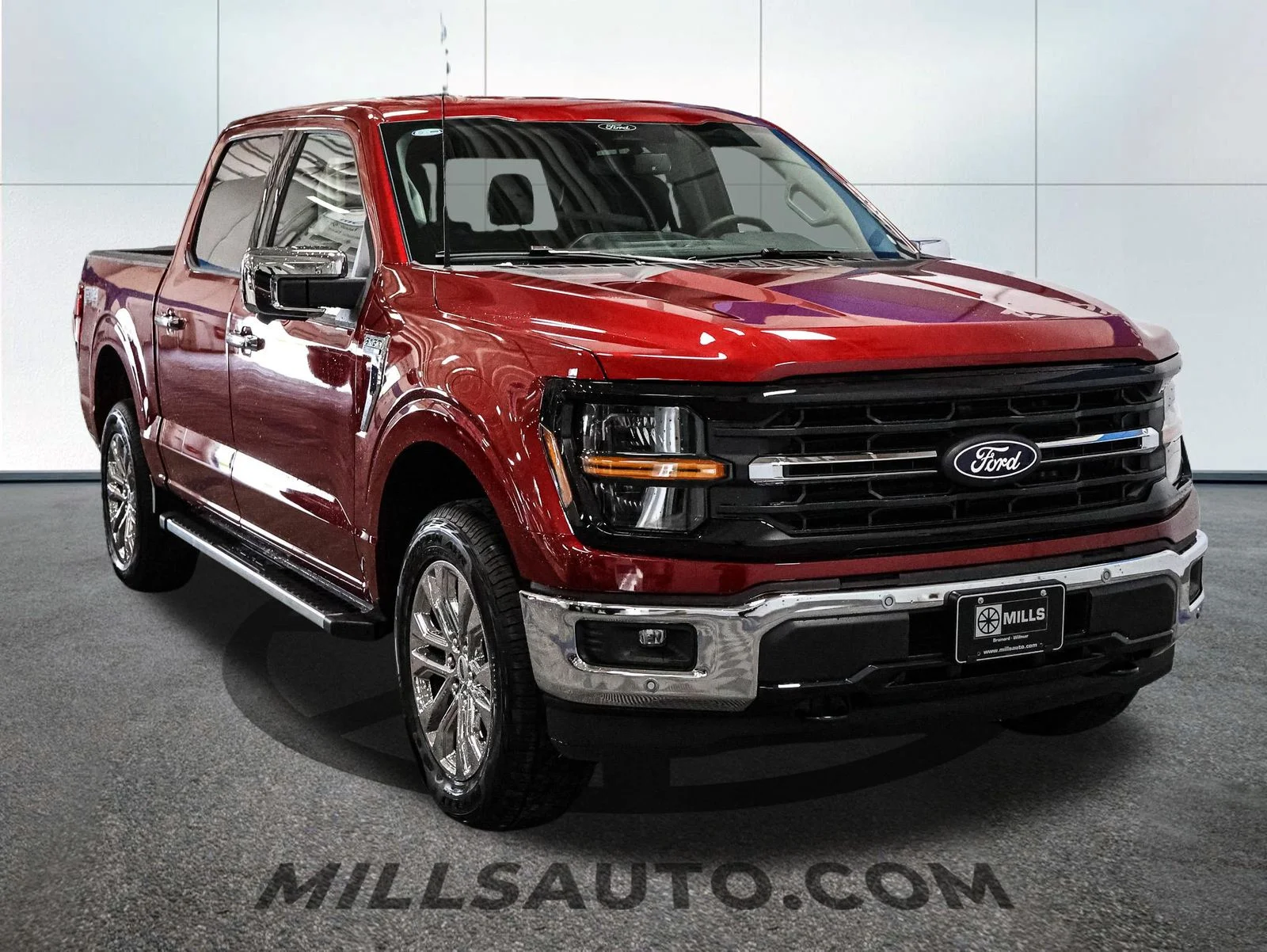 New 2026 Ruby Red Metallic Tinted Clearcoat Ford XLT image 11