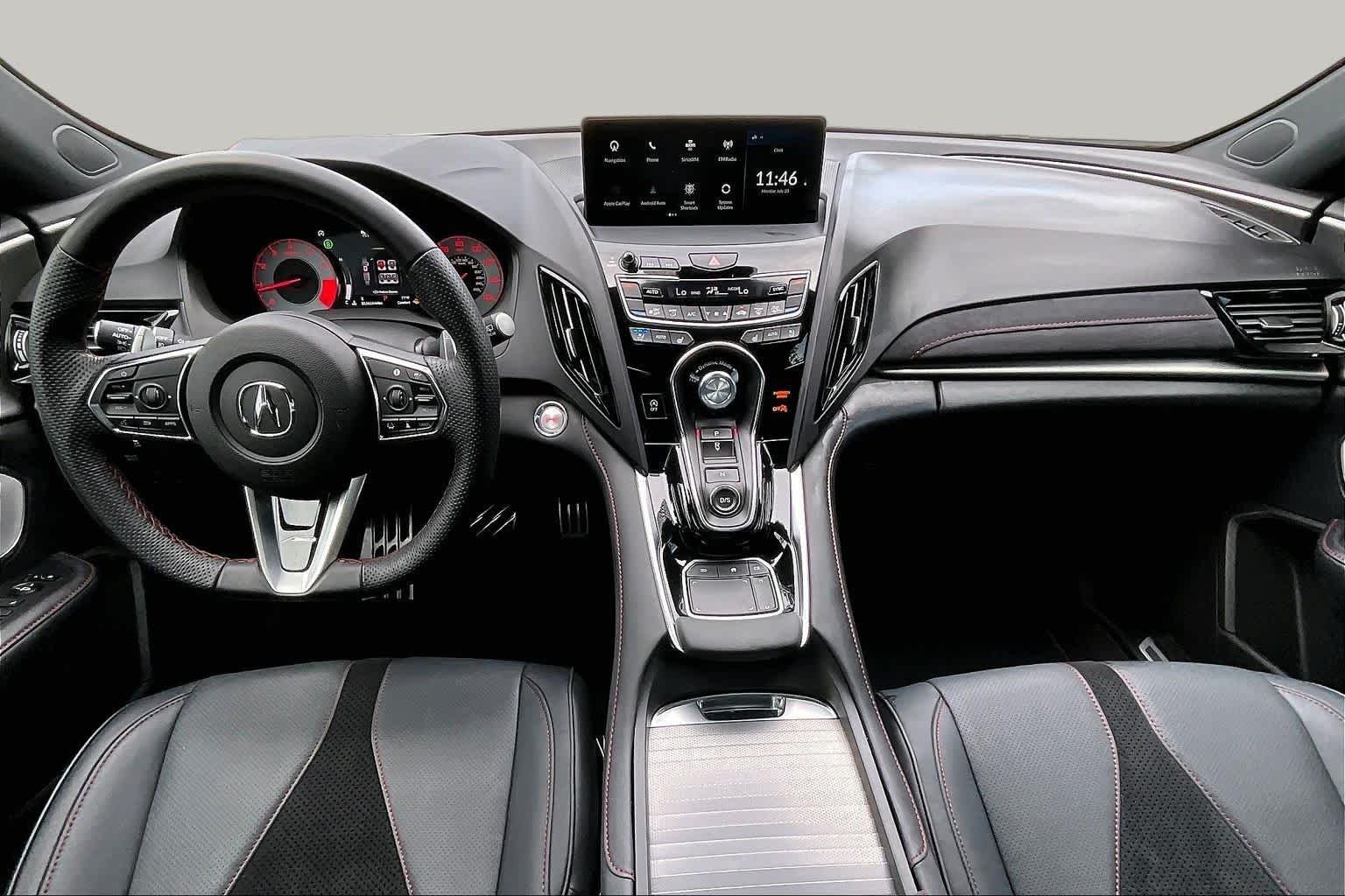 Used 2023 Platinum White Pearl Acura w/A-Spec Package image 16