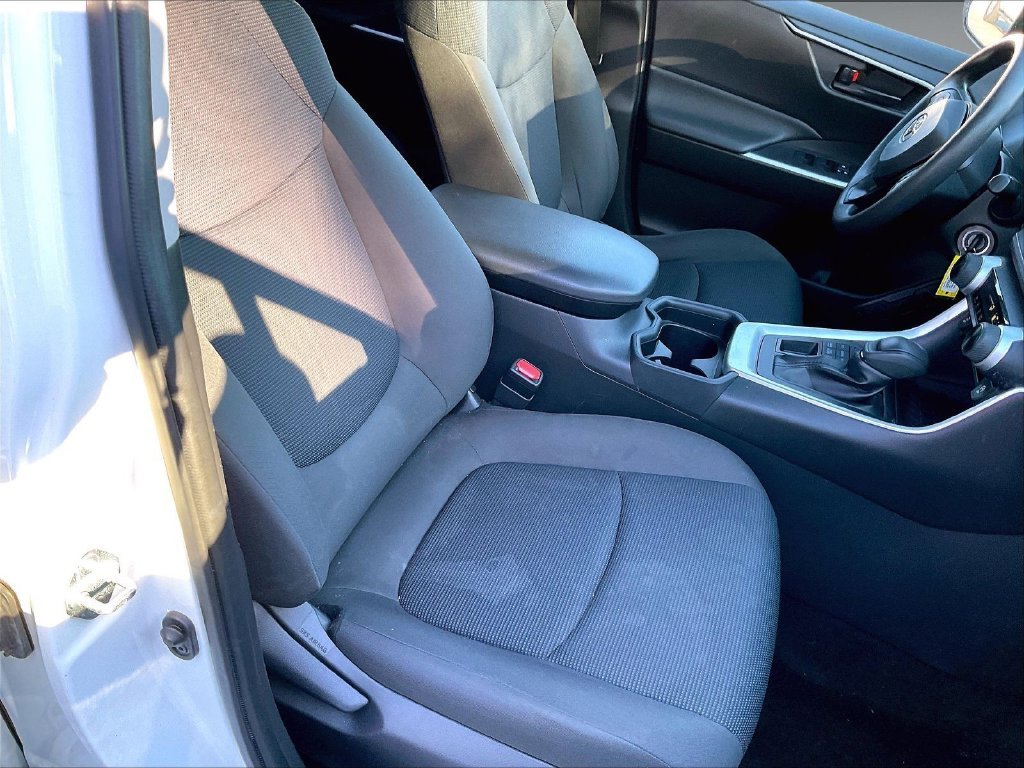 Used 2021 Super White Toyota LE image 11