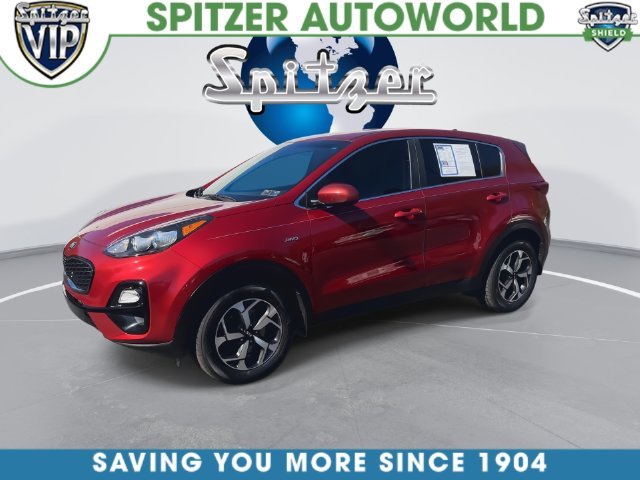 Used 2020 Red Kia LX image 8