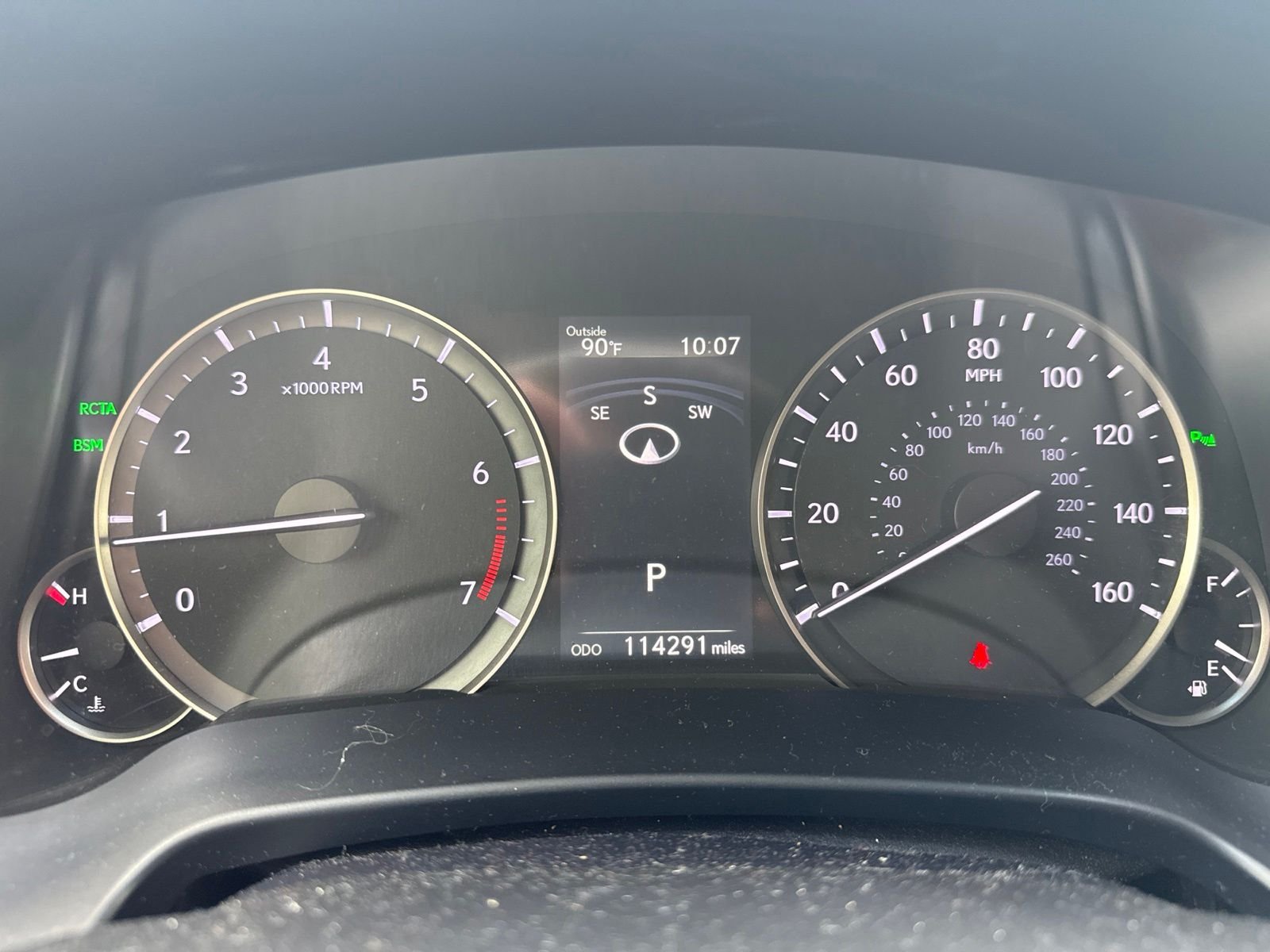 Used 2017 Gray Lexus 350 image 2
