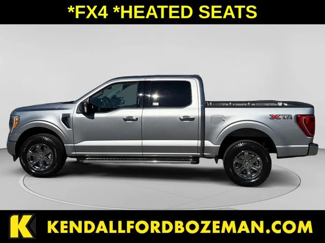 Certified Used 2023 Iconic Silver Metallic Ford XLT image 2