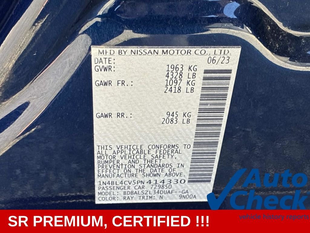 Used 2023 Blue Nissan 2.5 SR image 22