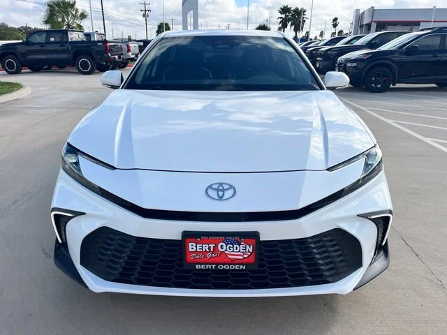 Used 2025 White Toyota SE image 2