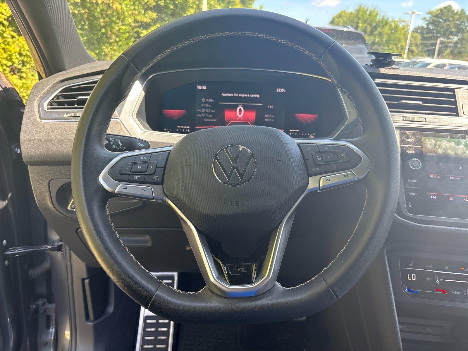 Used 2023 Platinum Gray Metallic Volkswagen SE R-Line Black image 17