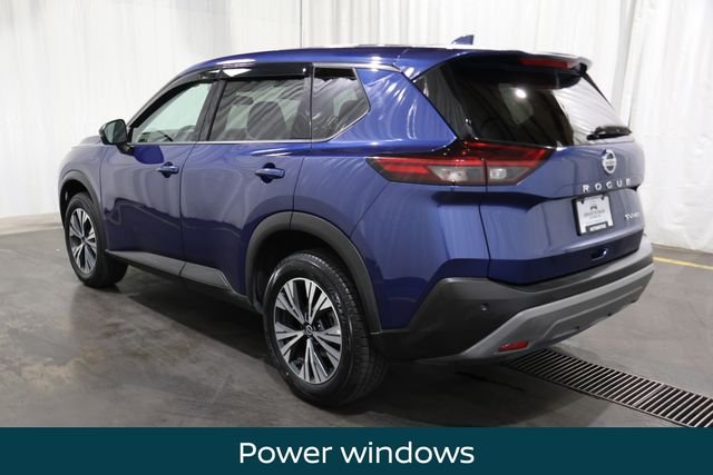 Certified Used 2021 Blue Nissan SV image 5