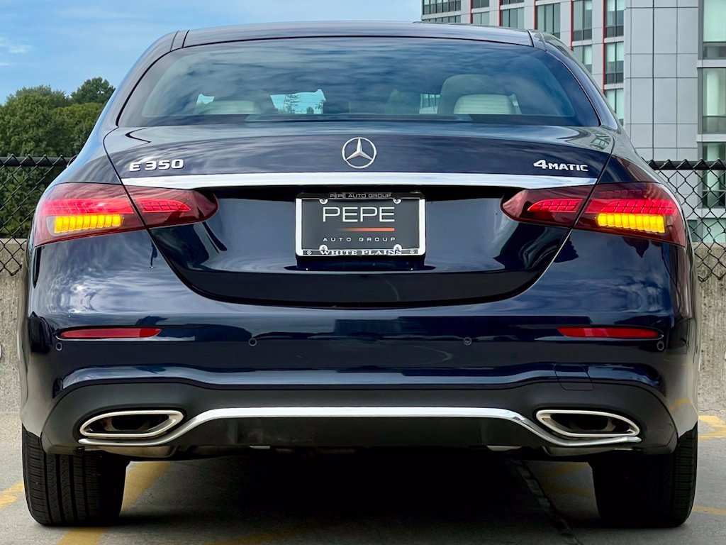 Certified Used 2023 Blue Mercedes-Benz E 350 image 6