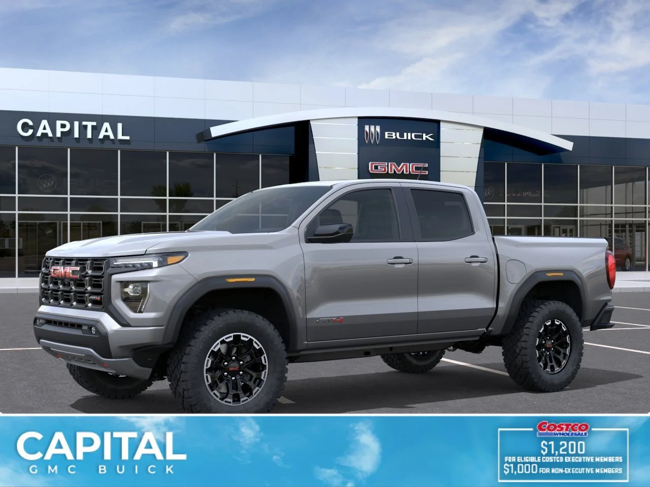 New 2026 STERLING METALLIC GMC 4WD AT4 image 3