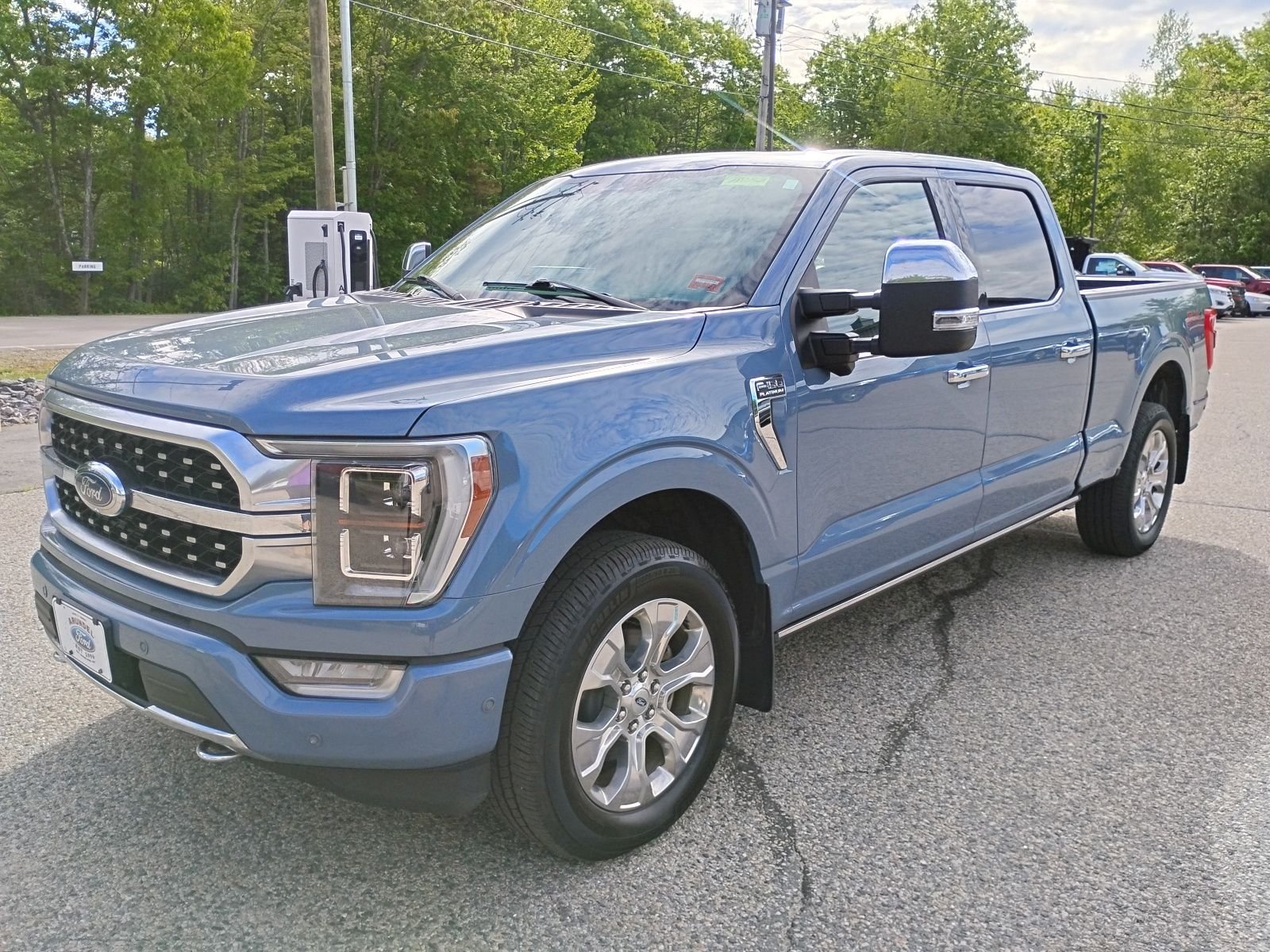 Certified Used 2023 Gray Ford Platinum image 3